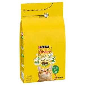 PURINA Friskies Adult con conejo, pollo y verduras 1,5 kg