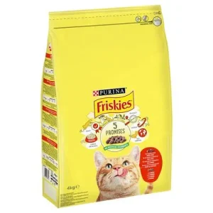PURINA Friskies Adult con vacuno, pollo y verduras 1,5 kg