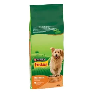 Purina FRISKIES Balance Dog con pollo, vacuno y verduras 12 kg