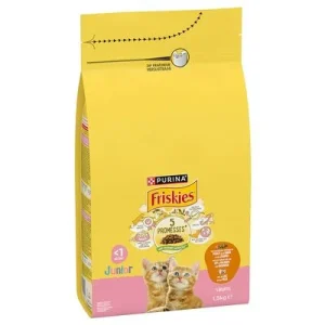 PURINA FRISKIES Junior Cat con pollo, pavo y verduras 1,5 kg