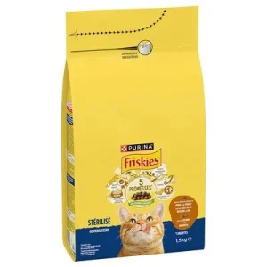 PURINA Friskies Sterilised Cat con pavo, pollo y verduras 1,5 kg