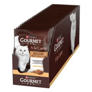 Purina Gourmet A la Carte en sobres - 52 x 85 g - Pack Ahorro Pavo