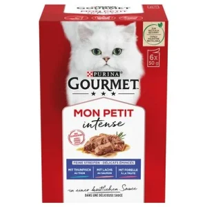 Purina Gourmet Mon Petit en sobres 48 x 50 g - Pack Ahorro Selección de Pescados