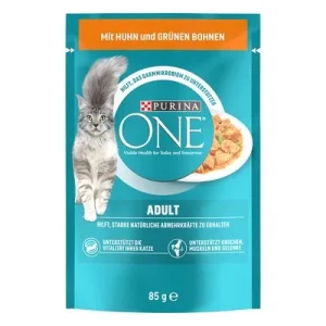 PURINA ONE Adult Con pollo y judías verdes (13 x 85 g)