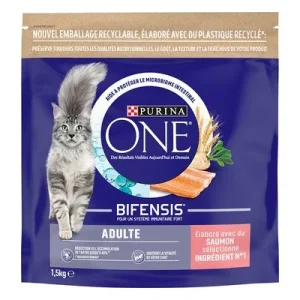 PURINA ONE Adult con salmón y cereales integrales 1,5 kg
