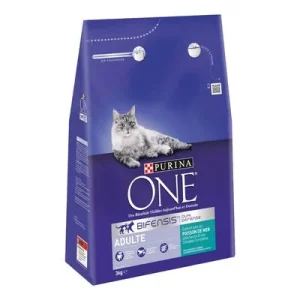 PURINA ONE Adult pescado de mar, integral para gatos 3 kg