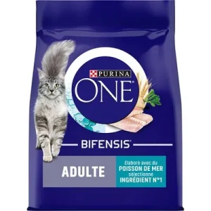 PURINA ONE Adult pescado de mar, integral para gatos