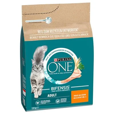 PURINA ONE Adult pollo y cereales integrales 2,8 kg