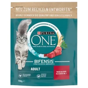 PURINA ONE Adult vacuno y cereales integrales 750 g