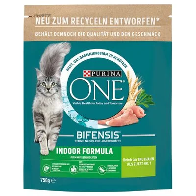 PURINA ONE Indoor Formula pienso para gatos de interior 750 g