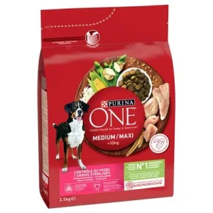 PURINA ONE Medium/Maxi Weight Control Sterilised Pavo 2,5 kg