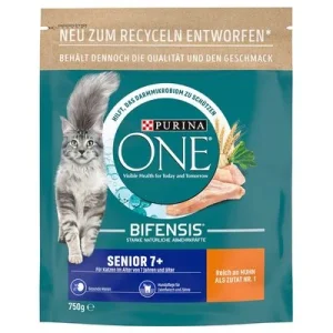 PURINA ONE Senior 7+ pienso para gatos 750 g