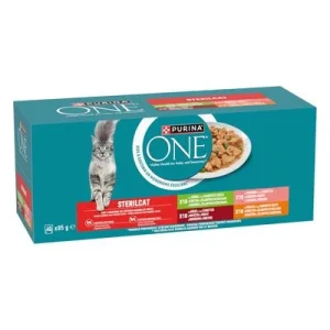 PURINA ONE Sterilcat 40 x 85 g Pack mixto (4 variantes)