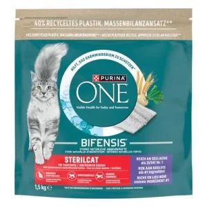 PURINA ONE SterilCat con abadejo 1,5 kg