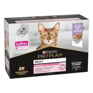 PURINA PRO PLAN Cat Delicate Pavo (12 x 85 g) - Mousse