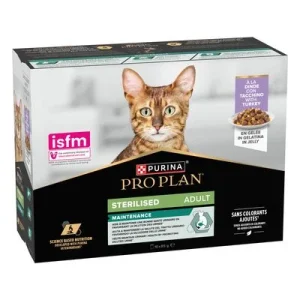 PURINA PRO PLAN Cat Sterilised Adult Maintenance 10 x 85 g Pavo