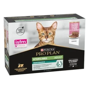 PURINA PRO PLAN Cat Sterilised Maintenance 12 x 85 g - Atún y salmón