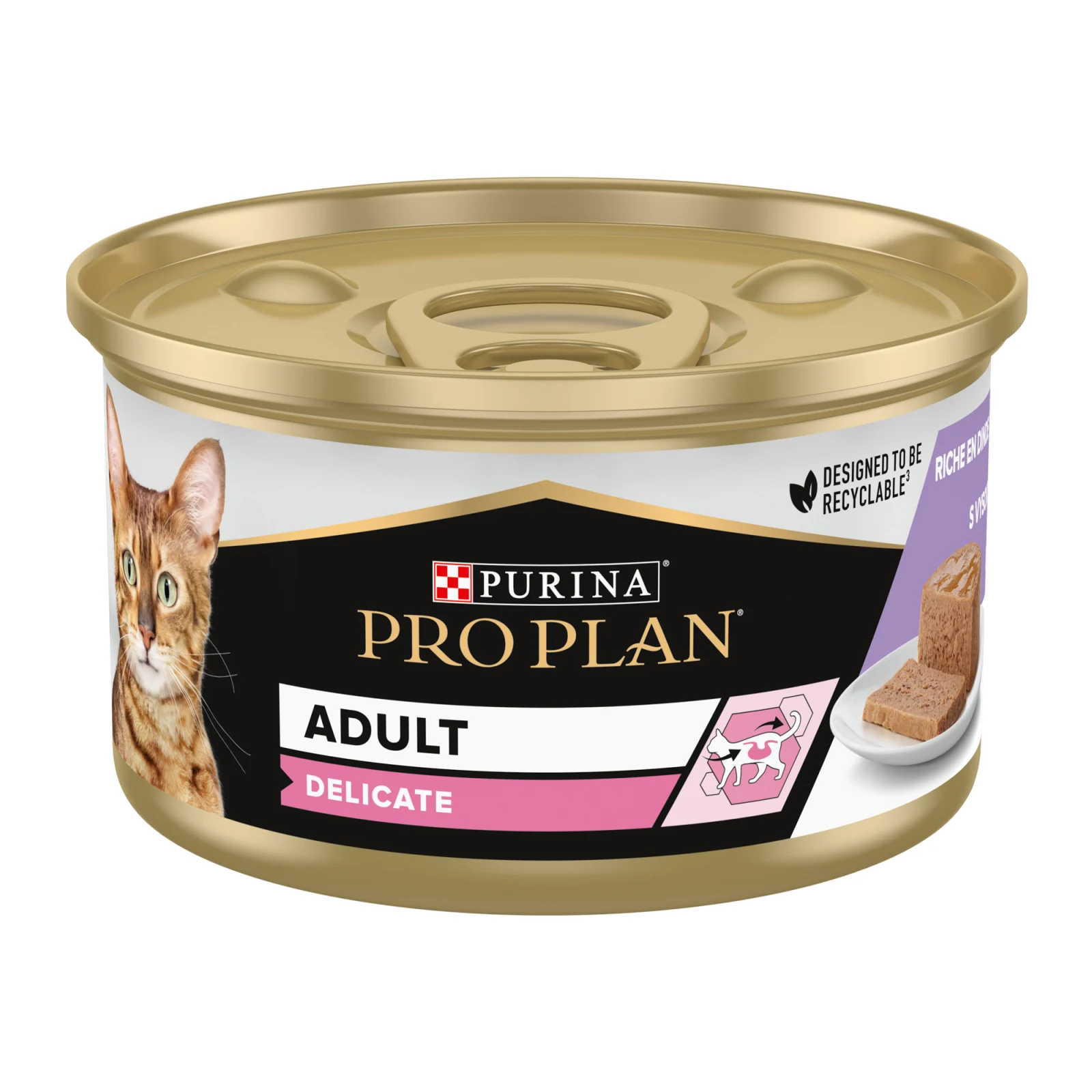Purina Pro Plan Delicate Adult Cat Mousse con Pavo