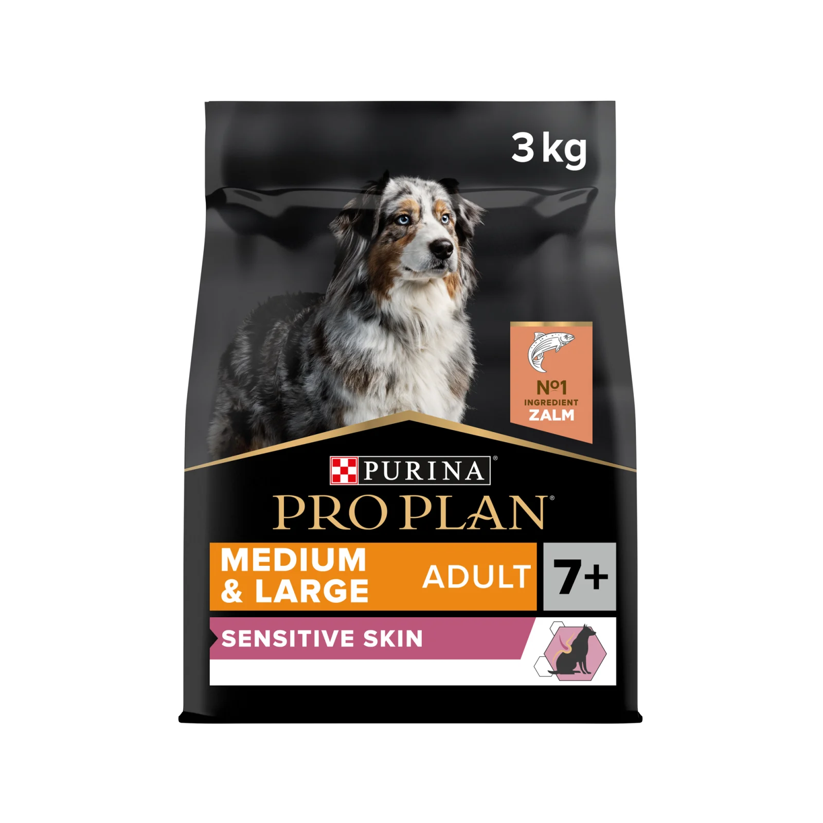 Purina Pro Plan Dog - Medium & Large - 7+ Adult - Sensitive Skin - Image 2