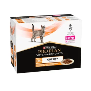 Purina Pro Plan Feline Veterinary OBESITY Sobres 10x85g