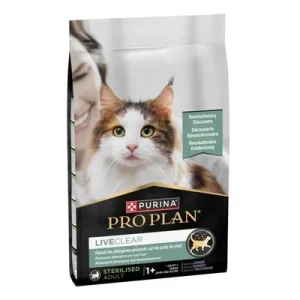 Purina Pro Plan LiveClear Sterilised Adult pavo