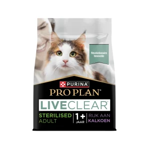 Purina Pro Plan LiveClear Sterilised Cat Food Adult 1+ Years - Pavo