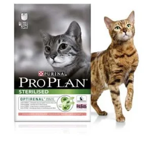 Purina Pro Plan STERILISED Gato de Salmón 1,5kg; 3kg, 10kg,10+2 y pack 2x10kg