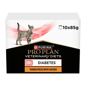 Purina Pro Plan Veterinary Diets DM Diabetes Management - Gato - Pouch Pollo