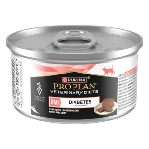 PURINA PRO PLAN Veterinary Diets Feline DM ST/OX Diabetes Management Mousse 24 x 195 g