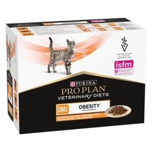 PURINA PRO PLAN Veterinary Diets Feline OM ST/OX Obesity Management 10 x 85 g
