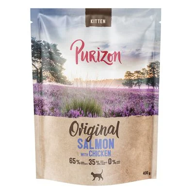 Purizon Kitten salmón con pollo, sin cereales NUEVO: 400 g