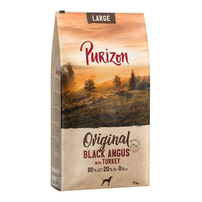 Purizon Large Black Angus con pavo 12 kg