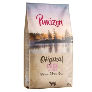 Purizon Original pato con pescado - sin cereales NUEVO: 6,5 kg