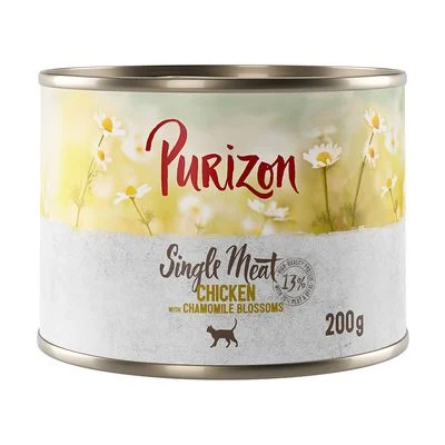 Purizon Single Meat 6 x 200 g Pollo con flores de camomila