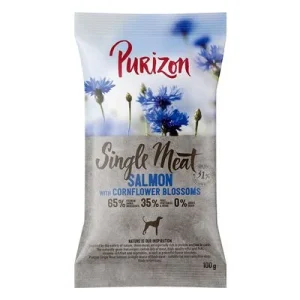 Purizon Single Meat Adult salmón con espinacas y flores de aciano 100 g