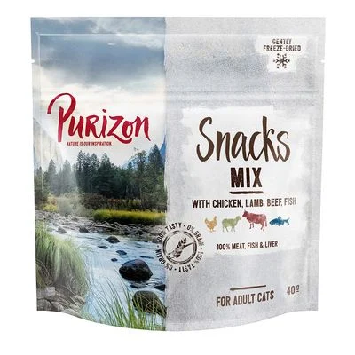 Purizon Snacks Mix sin cereales para gatos 40 g 40 g