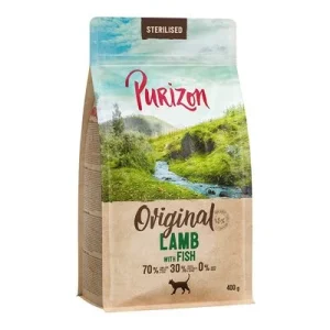 Purizon Sterilised Adult cordero con pescado, sin cereales 400 g