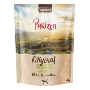 Purizon Sterilised Adult pavo y pollo, sin cereales NUEVO: 400 g