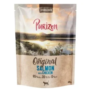 Purizon Sterilised Adult salmón con pollo, sin cereales NUEVO: 400 g