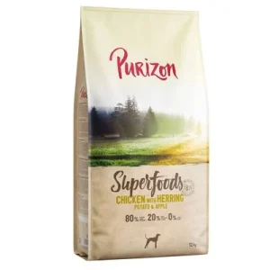 Purizon Superfoods pollo con arenque, patatas y manzanas 12 kg