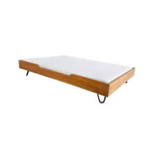 Quapas! Cama Premium de Teca Para Perros