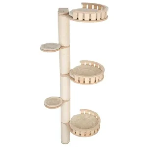Rascador de pared Natural Paradise Azalea para gatos crema