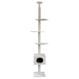 Rascador Kerbl Pet Ferdi, blanco blanco