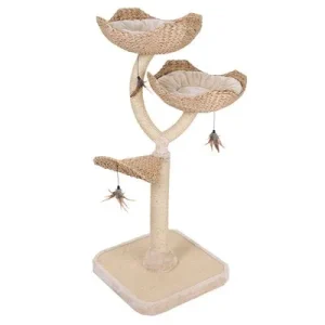 Rascador Modern Living Cat's Flower para gatos Crema