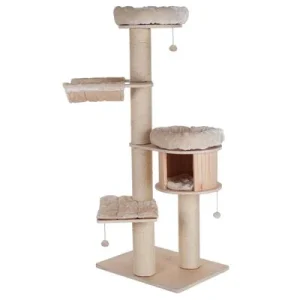 Rascador Natural Paradise Magnolia XL Plus para gatos Crema