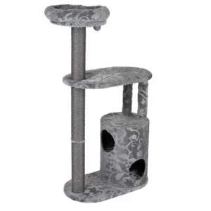 Rascador Royal Silver para gatos Gris / estampado floral