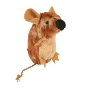 Ratón Trixie peluche con microchip 1 unidad