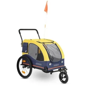 Remolque para bicicleta HAFENBANDE Cabby L para perros 155 x 74 x 103 cm (L x An x Al) / hasta 45 kg