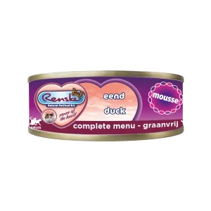 Renske Mousse Comida Húmeda - Comida Para Gatos - Pato