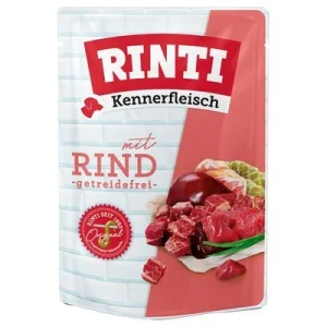 RINTI Kennerfleisch en bolsitas 20 x 400 g - Pack Ahorro Vacuno